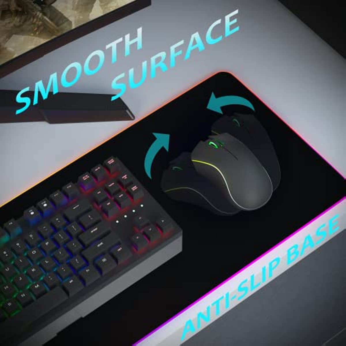 Gaming RGB Mouse Pad