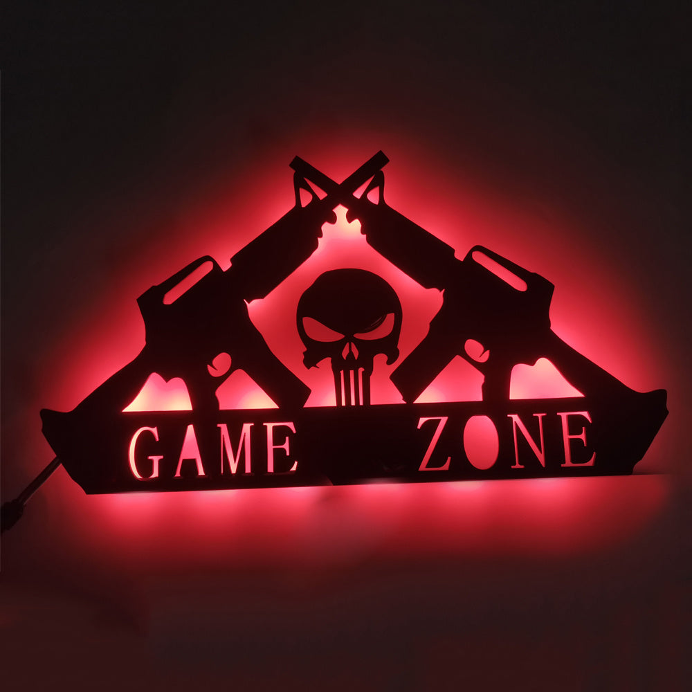 1pc Manga Silhouette Wall Light - Immersive Gaming Room Decor - Adds a Touch of Magic to Your Home