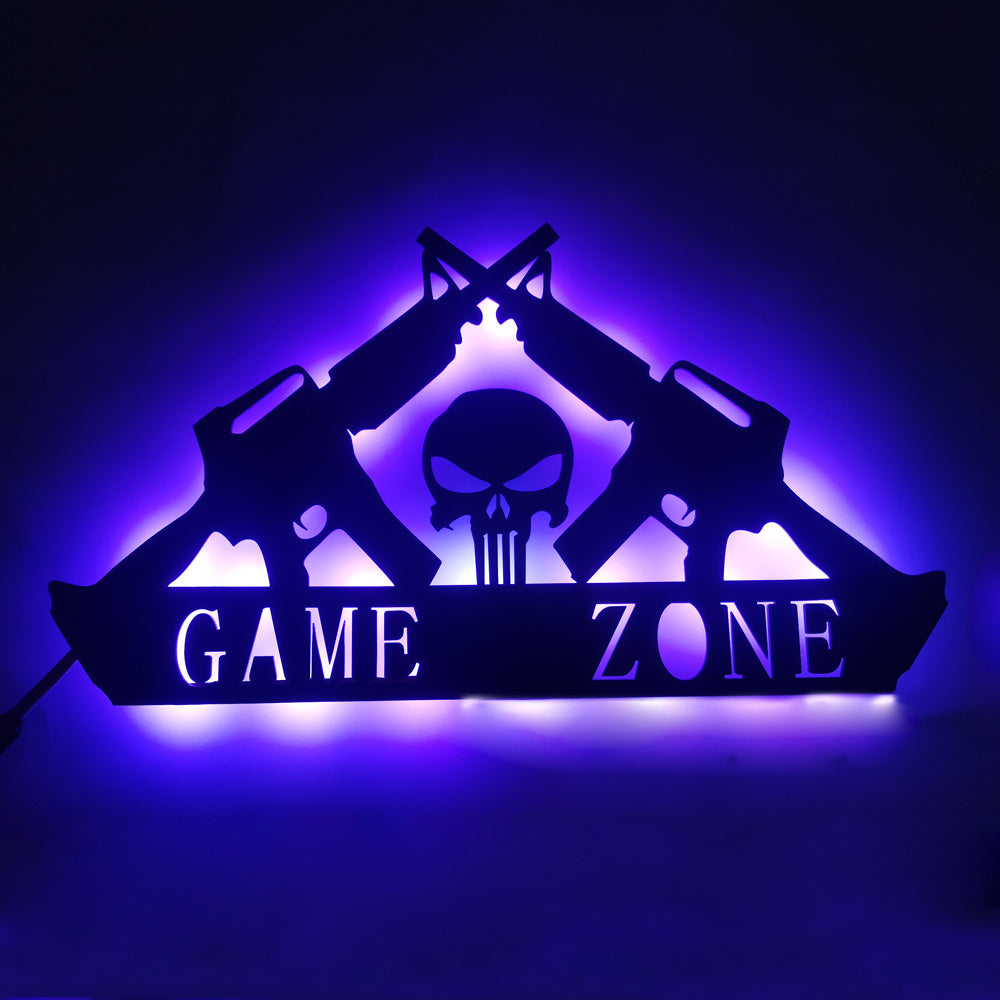 1pc Manga Silhouette Wall Light - Immersive Gaming Room Decor - Adds a Touch of Magic to Your Home