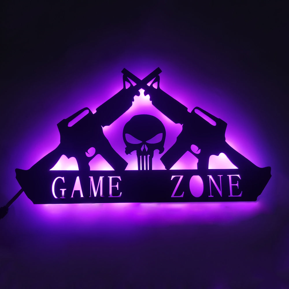 1pc Manga Silhouette Wall Light - Immersive Gaming Room Decor - Adds a Touch of Magic to Your Home