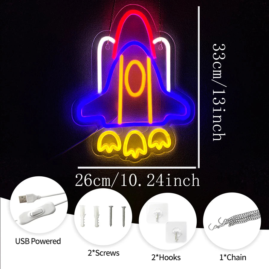 Gaming Neon Sign for Game Room Decor