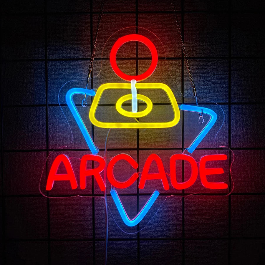 Gaming Neon Sign for Game Room Decor