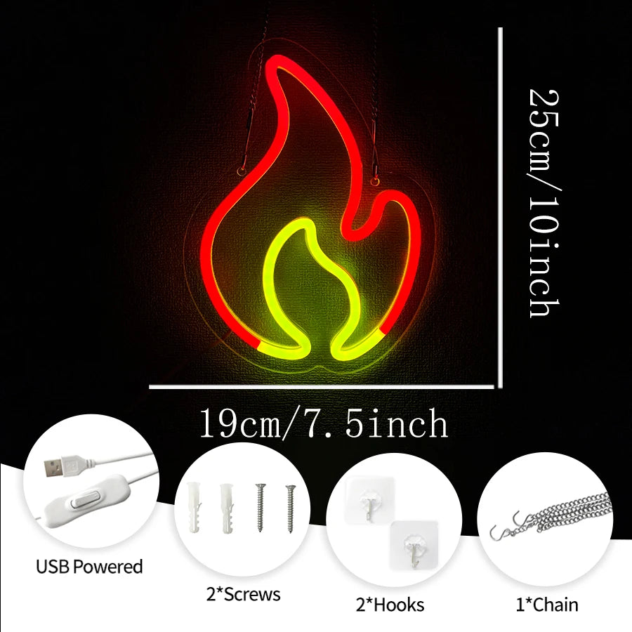 Gaming Neon Sign for Game Room Decor